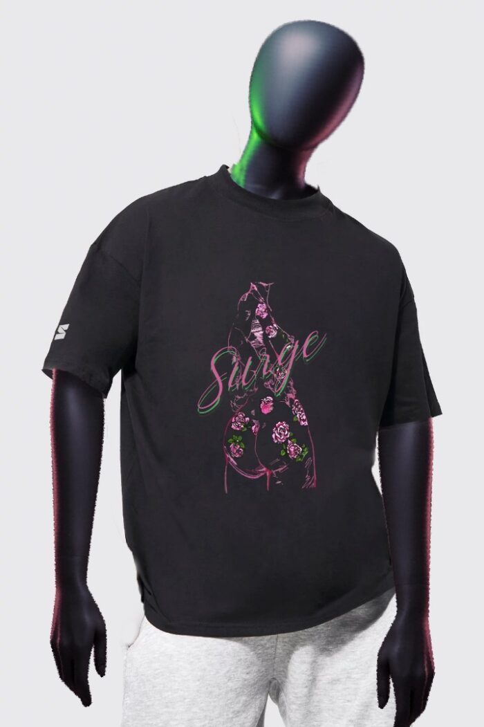 Surge Original T-shirt (Black) - Image 2