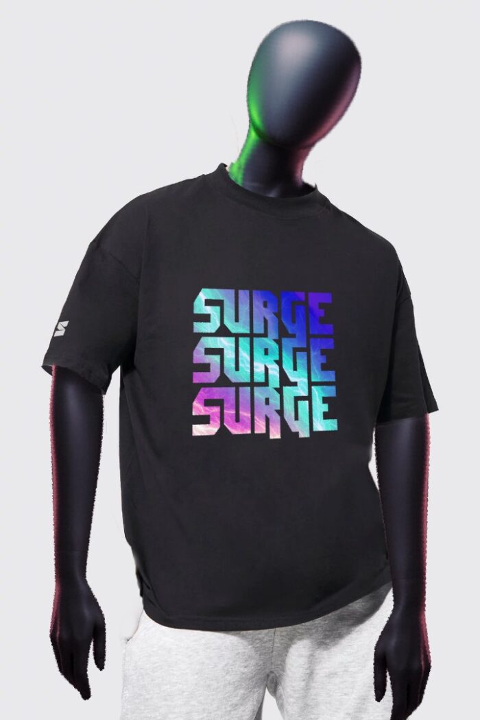 Surge Original T-shirt (Black) - Image 2